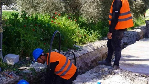 Kemikler Mahallesi Su Hattı Yenilendi