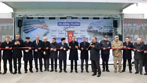 Erzurum'da Yeni Araç Filosu Tanıtıldı