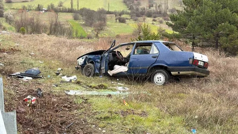 Kütahya'da Trafik Kazası Meydana Geldi