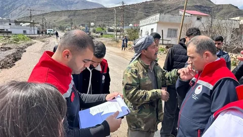 Koçbeyi Köyü'nde Sel Sonrası Çalışmalar Devam Ediyor
