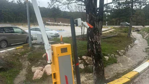 Pelitözü Gölpark'ta Kamyon Kazası