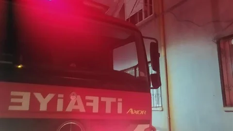 Söke'de Mutfak Yangını Paniğe Neden Oldu