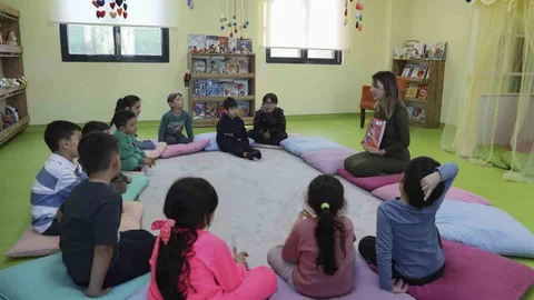 Toroslar Çocuk Kampüsü'nde Gelişim Atölyesi