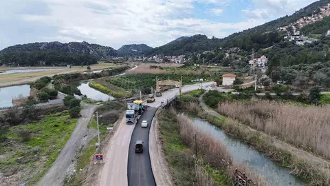 Muğla'da Yol Çalışmaları Devam Ediyor