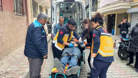 Aydın'da İşçi İkinci Kattan Düştü