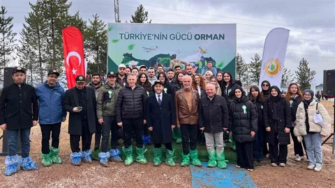 Karabük'te Fidan Dikim Etkinliği