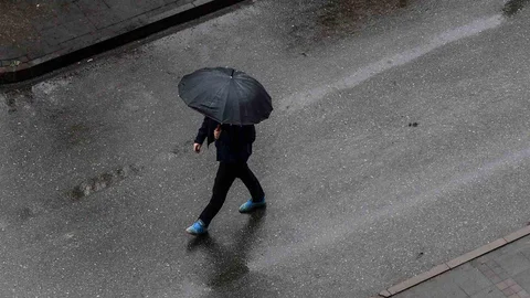 İstanbul'da Şiddetli Yağış Etkili Oldu