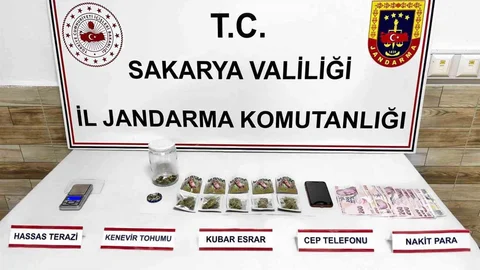 Sakarya'da Uyuşturucu Operasyonu Yapıldı