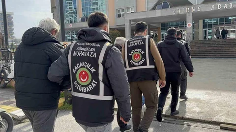 54 Milyonluk Uyuşturucu Şebekesi Edirne'de Yakalandı