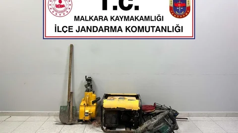 Tekirdağ'da Kaçak Kazı Yapıldı