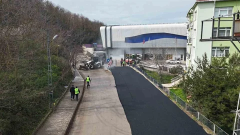 Sinop'ta A Milli Kadın Futbol Takımı Maçı Hazırlıkları