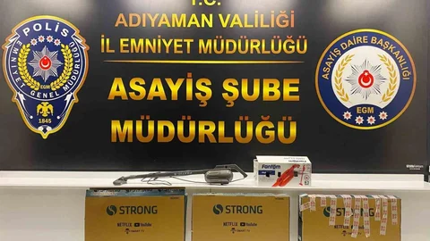 Adıyaman'da Hırsızlık Operasyonu Gerçekleşti
