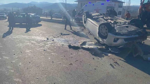 Kahramanmaraş'ta Trafik Kazası Oldu