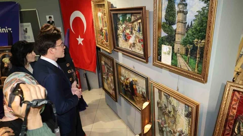 Tokat'ta Sanat Günleri Sergisi Açıldı
