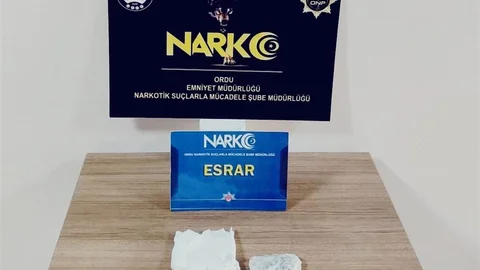 Ordu'da Uyuşturucu Operasyonu Yapıldı