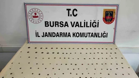 Bursa'da Tarihi Eser Ele Geçirildi