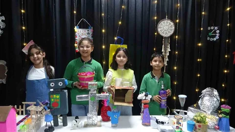 Kilis’te Atıklardan Sanat Eserleri Sergilendi