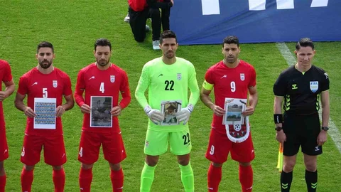 İran Futbol Takımı'ndan Anlamlı Mesaj