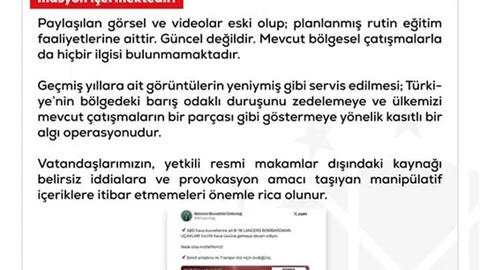 ABD Bombardıman Uçakları İncirlik'te Değil