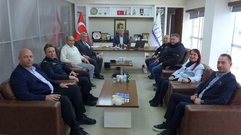 Kuşadası Ticaret Odası'nda Emniyet Ziyareti