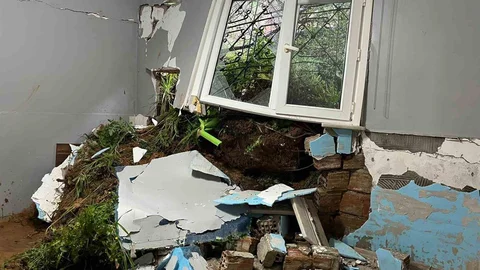 Maltepe'de Toprak Kayması Olayı