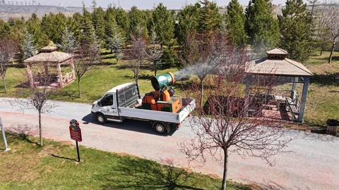 Gölbaşı'nda Haşere Mücadelesi Sürekli Devam Ediyor