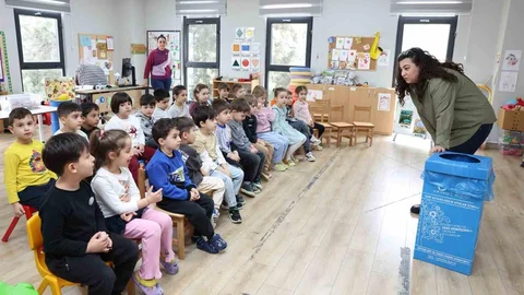 Nilüfer’de Geri Dönüşüm Eğitimi Verildi