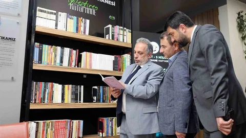 Talas Belediyesi'nden Kütüphane Hediyesi