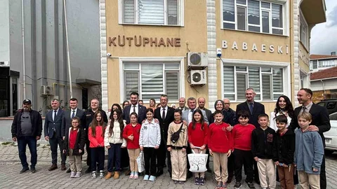 Babaeski'de Kütüphane Haftası Kutlandı