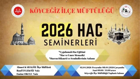 Köyceğiz'de Hacı Adaylarına Eğitim Semineri