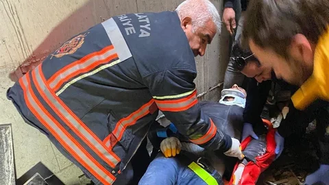 Malatya'da Asansör Boşluğuna Düşme Olayı