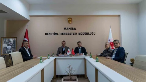 Denetimli Serbestlik ve Kızılay İş Birliği Manisa'da