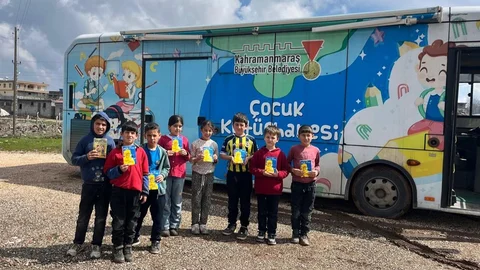 Kahramanmaraş'ta Mobil Kütüphane Projesi