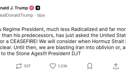 Trump'tan İran Açıklaması