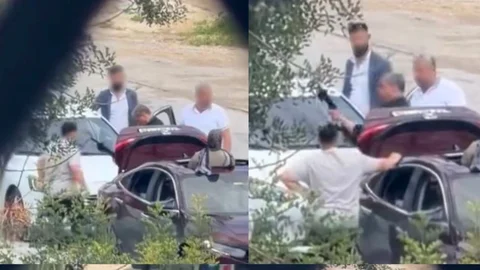 Mersin'de Düğün Konvoyunda Silah Atışı