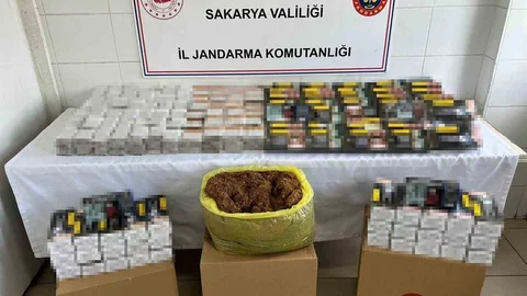 Sakarya'da Kaçakçılık Operasyonu
