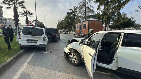 Samsun'da Zincirleme Kaza Oldu