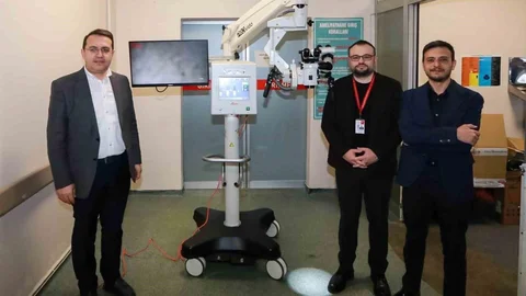 Amasya'da Cerrahi Mikroskop Desteği
