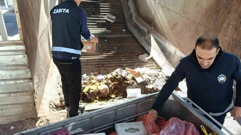 Hakkari'de İmha Edilen Gıdalar