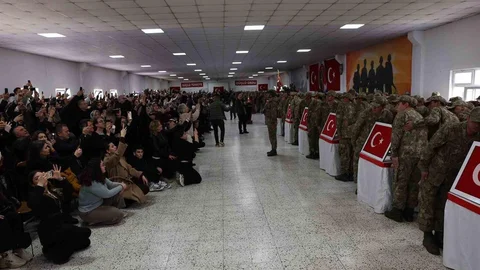 Erzincan'da Bedelli Erler Yemin Töreni