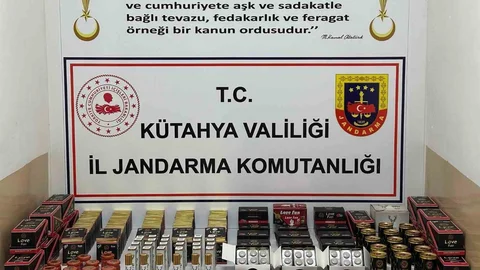 Kütahya'da Kaçak Ürün Operasyonu Yapıldı