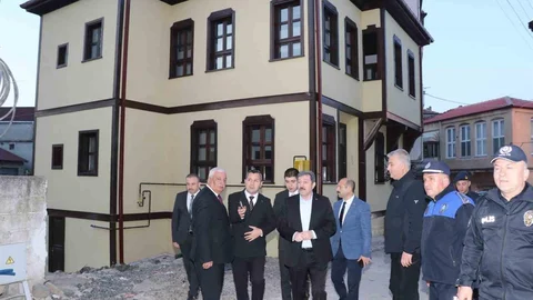 Samsun'da Spor ve Tarih Yatırımları İncelendi
