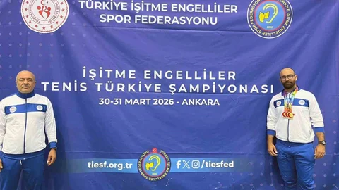 Muğla'dan Tenis Şampiyonasında 3 Madalya