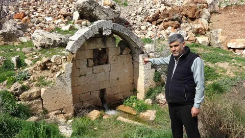 Gaziantep’te Tarihi Çeşmeler Yeniden Su Akıtıyor