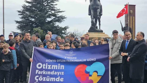Zonguldak'ta Otizm Farkındalığı İçin Etkinlik Düzenlendi