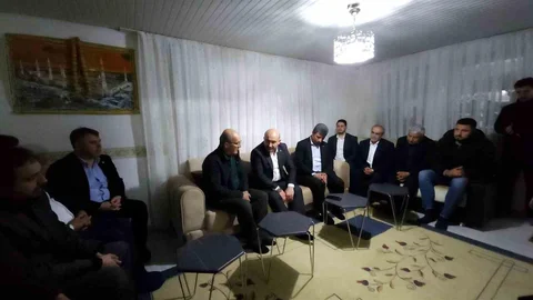 Eskişehir'de Acılı Aileye Taziye Ziyareti