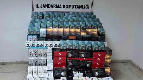 Gaziantep'te Kaçak Malzeme Operasyonu