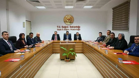 Uşak'ta Sağlık Hizmetleri Toplantısı