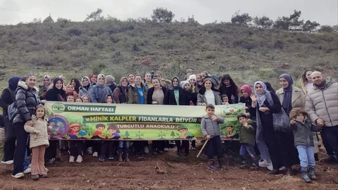 Turgutlu'da Hatıra Ormanı Oluşturuldu