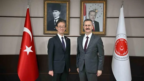 Savunma Sanayii Başkanı Görgün ile Büyükelçi Görüşmesi